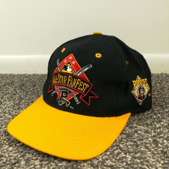 Vintage 1994 Pittsburgh Pirates Hat Cap All Star Fan Fest Logo Athletic Snapback